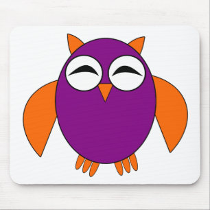 Mousepad Coruja de Halloween