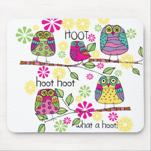 Mousepad Coruja de Hootie