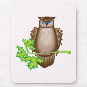 Mousepad Coruja de Oleg