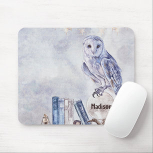 Mousepad Coruja e Livros
