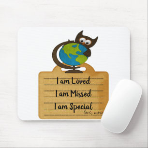 Mousepad Coruja Love, Mouse Especial Perdido! Pad do mouse