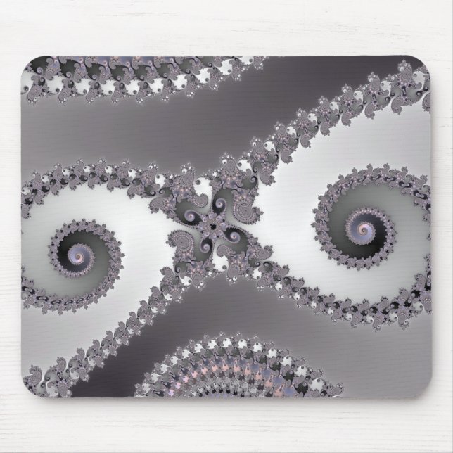Mousepad Coruja Olhos - Bocal Fractal (Frente)
