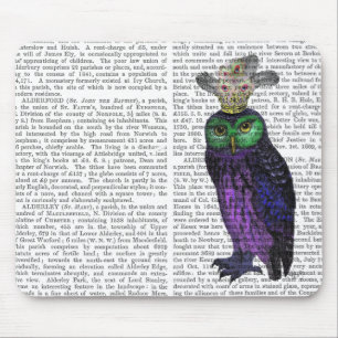 Mousepad Coruja Roxa