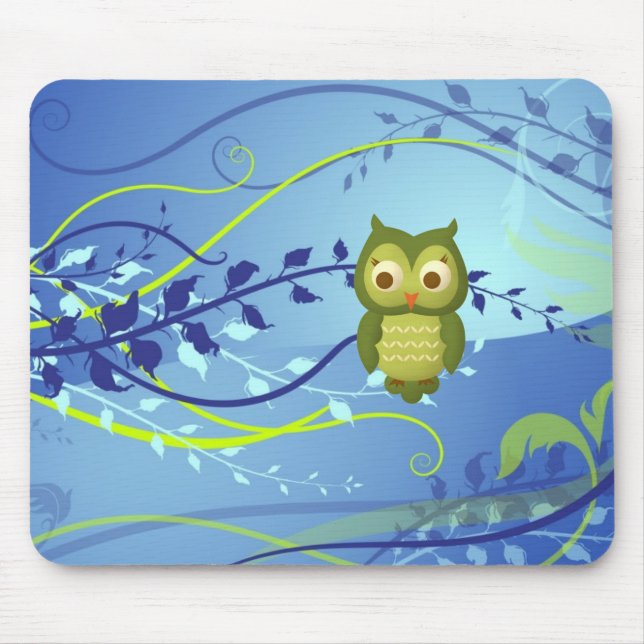 Mousepad Coruja sábia (Frente)