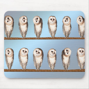 Mousepad Corujas curiosas