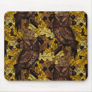 Mousepad Corujas de outono