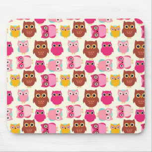 Mousepad Corujas Fofas