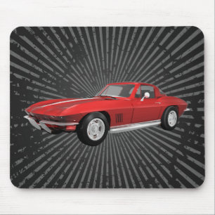 Mousepad Corveta 1967: Carro de esportes: Revestimento