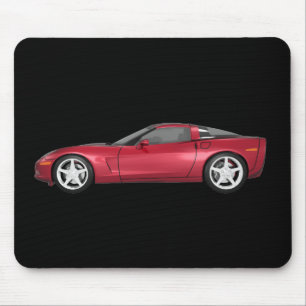 Mousepad Corveta 2008: Carro de esportes: Os doces Apple