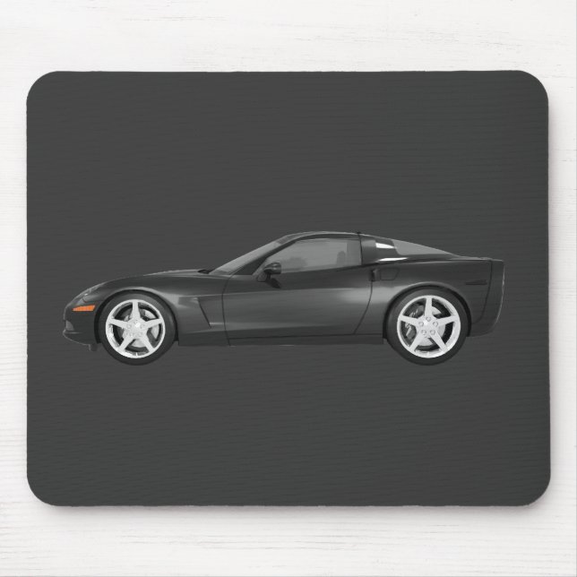 Mousepad Corveta 2008: Carro de esportes: Revestimento (Frente)