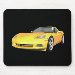 Mousepad Corvette 2008: Carro desportivo: Conclusão Amarel