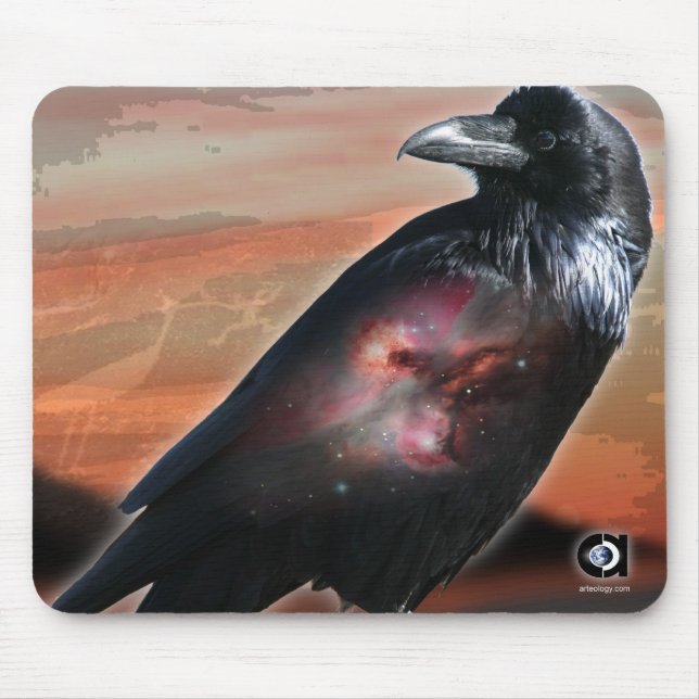Mousepad Corvo da arizona (Frente)