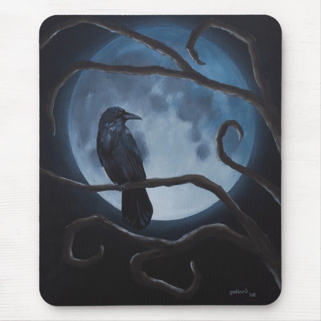 Mousepad Corvo da lua do corvo (Frente)