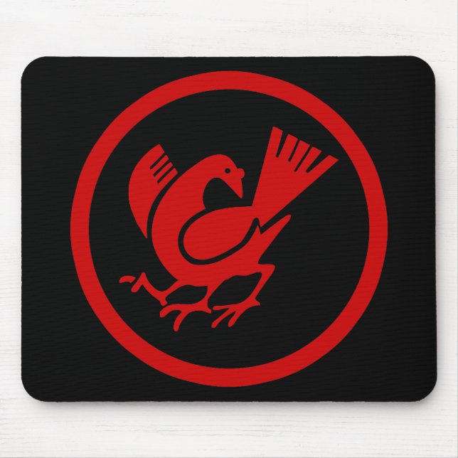 Mousepad Corvo de três pernas (Frente)