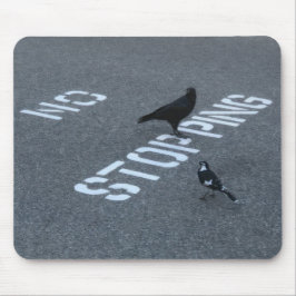 Mousepad Corvo e Maçã