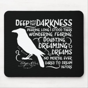 Mousepad Corvo (profundamente nessa escuridão) por Edgar