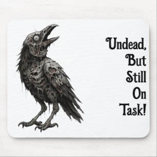 Mousepad Corvo Zombificado