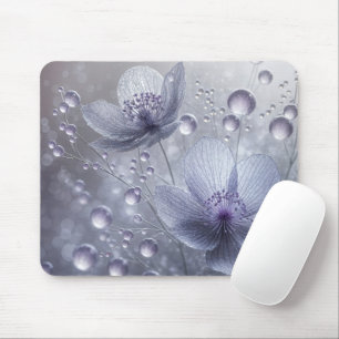 Mousepad Cosmos Roxos Em Água