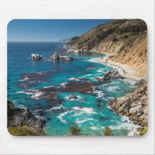 Mousepad Costa de Big Sur,Costa Oeste,Costa do Pacífico