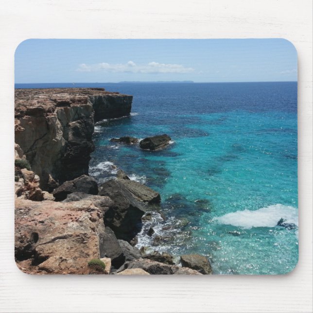Mousepad Costa de Maiorca, Ilhas Baleares, Espanha (Frente)