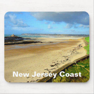 Mousepad Costa de Nova Jersey, Pad de Mouse NJ