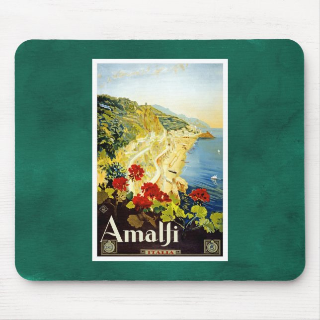Mousepad Costa do Amalfi, Itália (Frente)