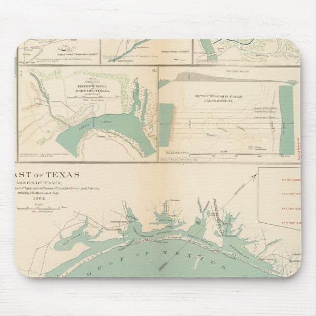 Mousepad Costa do Texas (Frente)