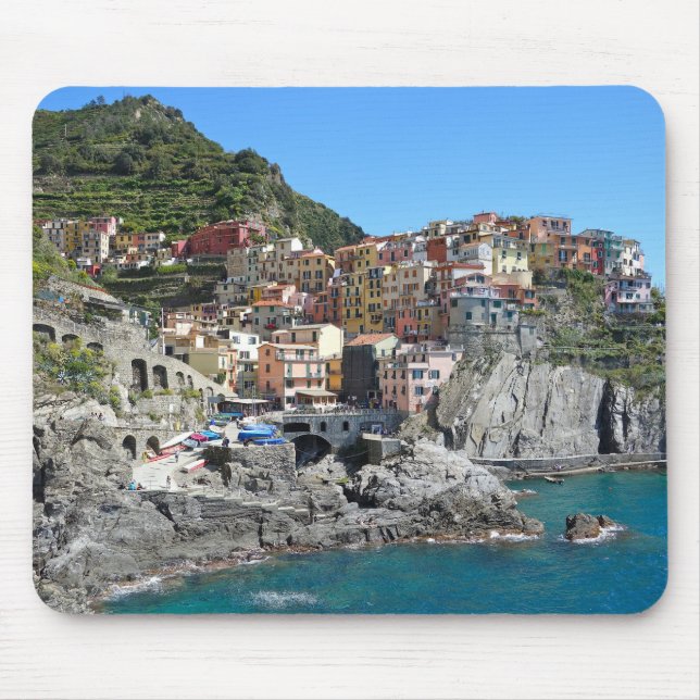 Mousepad Costa, mar, aldeia (Frente)