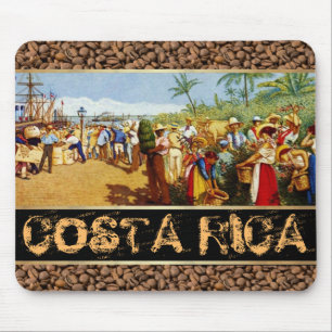 Mousepad Costa Rica Alegoria del Café