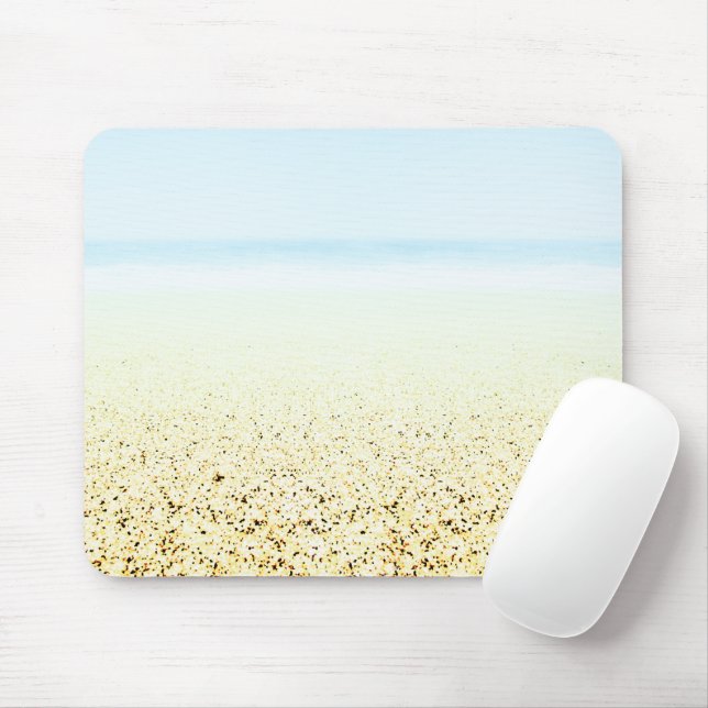 Mousepad Costeira de Areia e Calmaria (Com mouse)