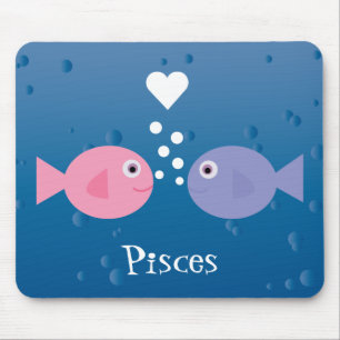 Mousepad Costume bonito dos peixes dos peixes dos desenhos