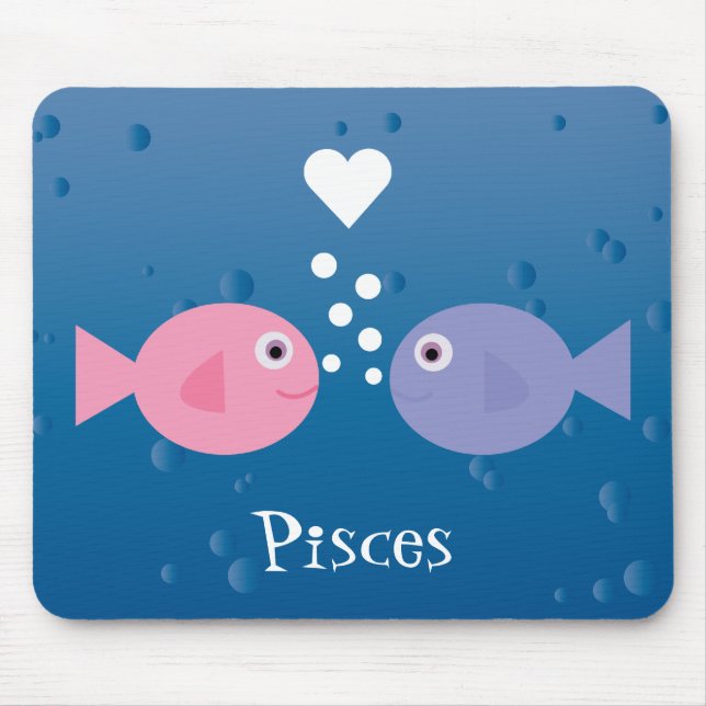 Mousepad Costume bonito dos peixes dos peixes dos desenhos (Frente)