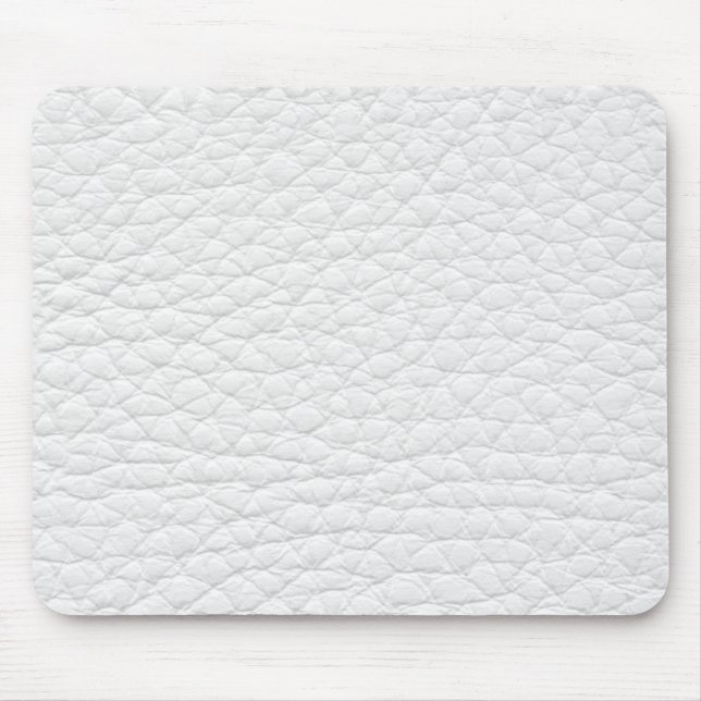 Mousepad Costume preto & branco retro do couro do Grunge (Frente)