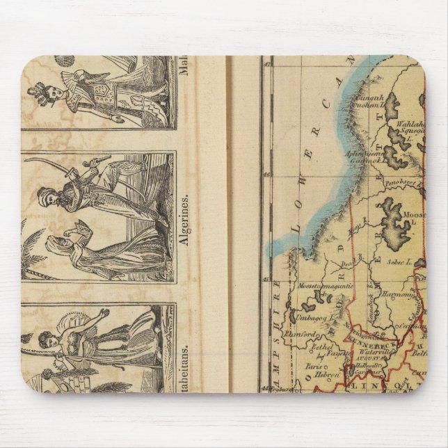 Mousepad Costumes Maine (Frente)