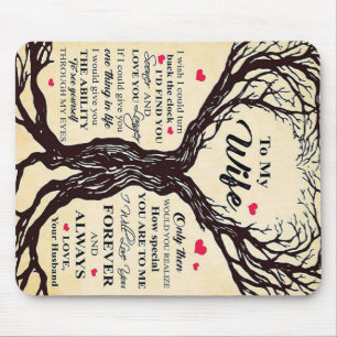 Mousepad Cota De Amor Para Esposa Presente De Imagem Retr