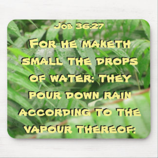 Mousepad Cota de Bíblia de Trabalho de Soma Molhada