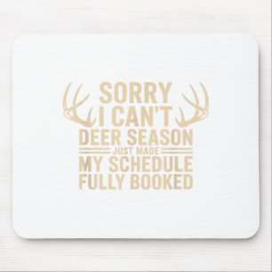 Mousepad Cota de Caça ao Veado Caçador de Cervo Buck Tempor