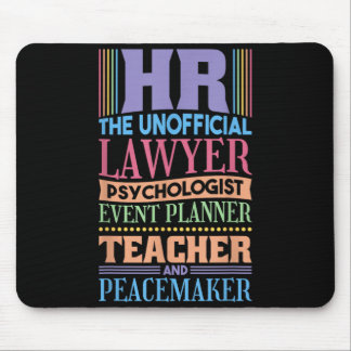 Mousepad Cota do Escritório de RH e Pesquisa Humana