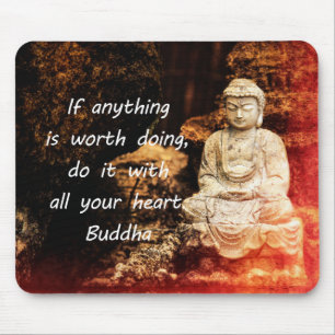 Mousepad Cotação Buda Inspiradora