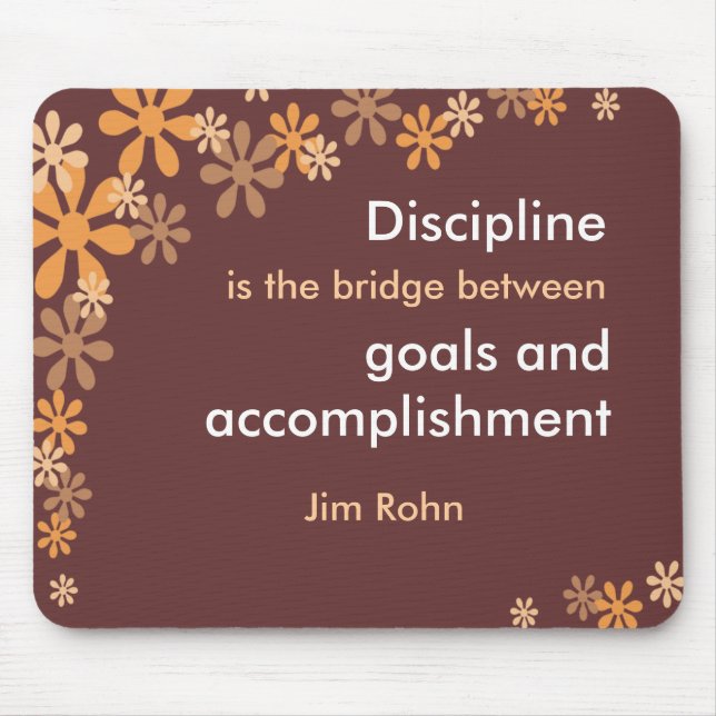 Mousepad Cotação inspirador dos Mousepads-Objetivos (Frente)