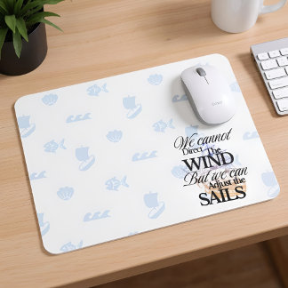 Mousepad Cotação Náutica Mínima Motivacional