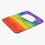 Mousepad Cotovelo-arco-íris Colorido Moderno<br><div class="desc">Rainbow Watercolor Pad moderno de rato colorido para o seu escritório diário. Perfeito como presente para amigos e família</div>