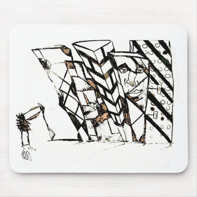 Mousepad cotovelo pontiagudo (Frente)