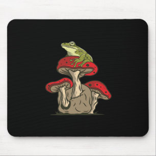 Mousepad Cottagecore Clássico com Apelo Retro de Sapo e Cog