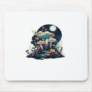 Mousepad Cottagecore E Feira De Cogumelos Goblincore Estéti