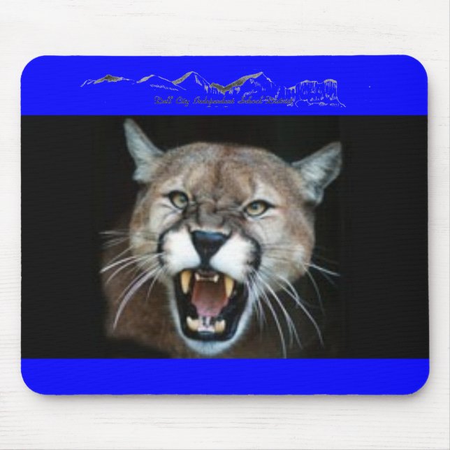 Mousepad CougarPhotoSnarl, LOGOTIPO da C.C. (Frente)