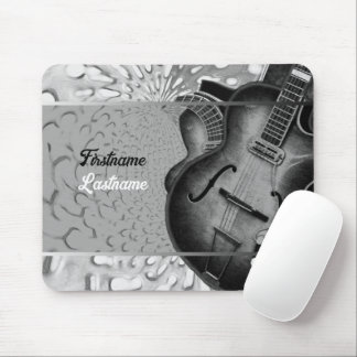 Mousepad Country Rock Music Semi Grunge - Violão Elétrico