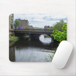 Mousepad County Bridge e o Rio Calder, Sowerby Bridge