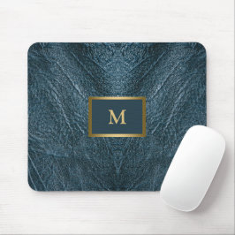 Mousepad Couro Azul Emboscada