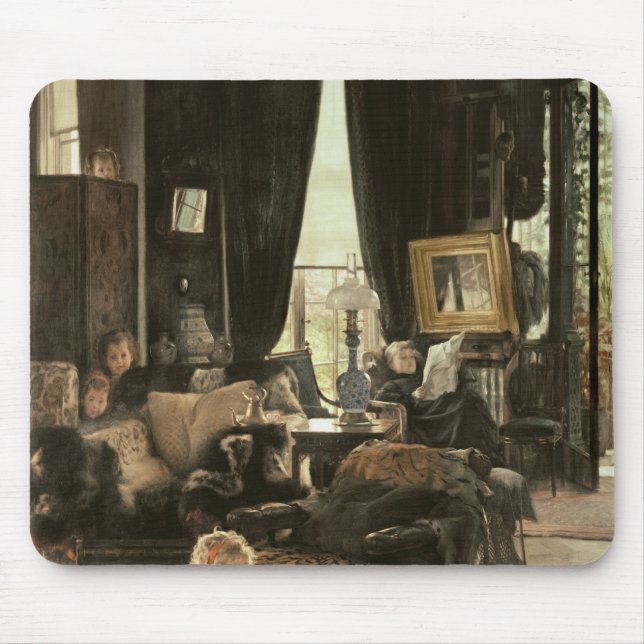 Mousepad Couro cru de James Tissot | - e - busca, c.1880-82 (Frente)